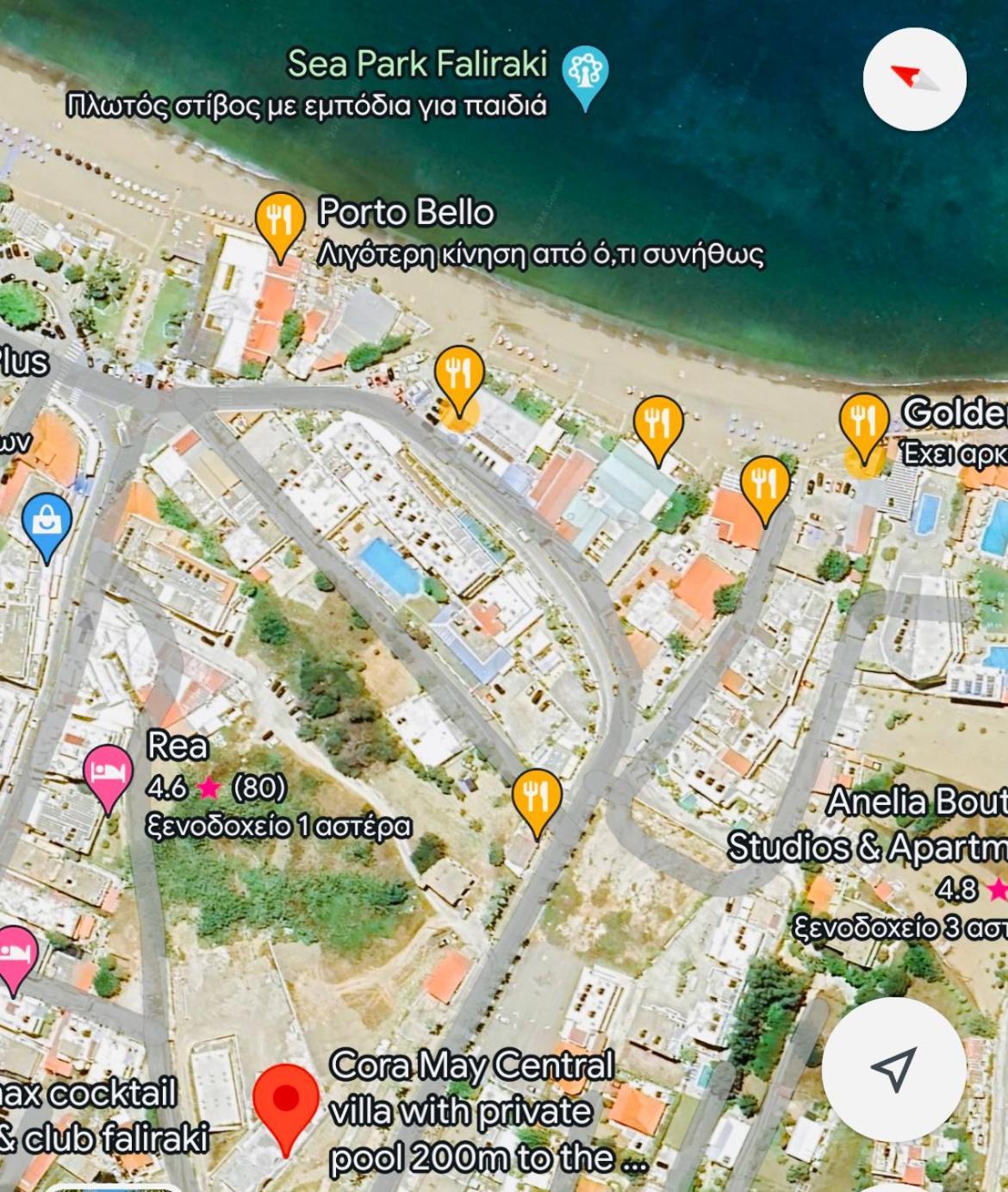 Cora May Central Villa With Private Pool 200M To The Beach ファリラキ エクステリア 写真